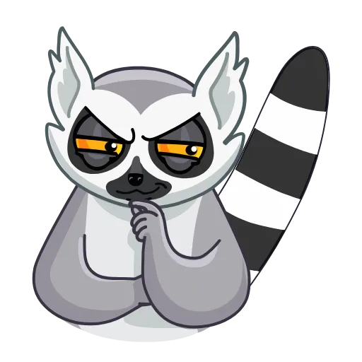 🤔 Эмодзи «Lemurio» для Telegram
