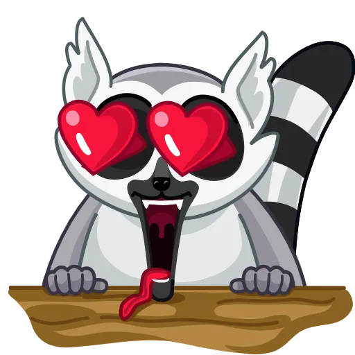 😍 Эмодзи «Lemurio» для Telegram