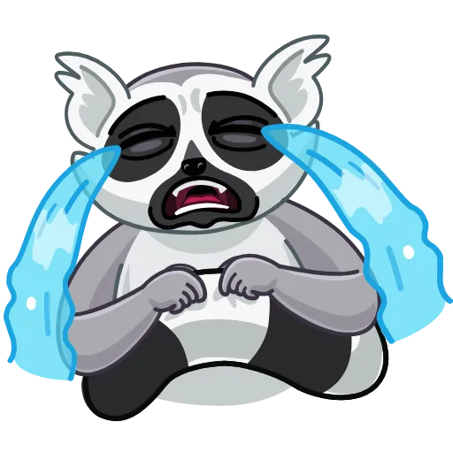 😭 Эмодзи «Lemurio» для Telegram