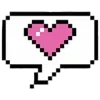 Стикер 21 Pixel World #pixel #cute