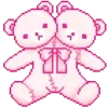 Стикер 54 Pixel World #pixel #cute