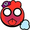 Стикер 45 Brawl Stars #game