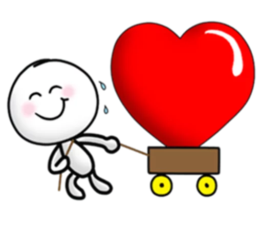😊 Стикер «Love Love» для Telegram