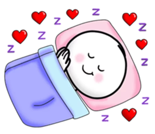 😴 Стикер «Love Love» для Telegram