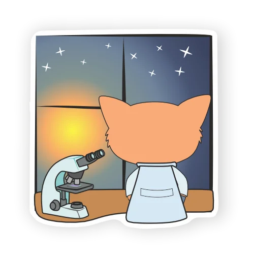 🌜 Стикер «LabHub» для Telegram