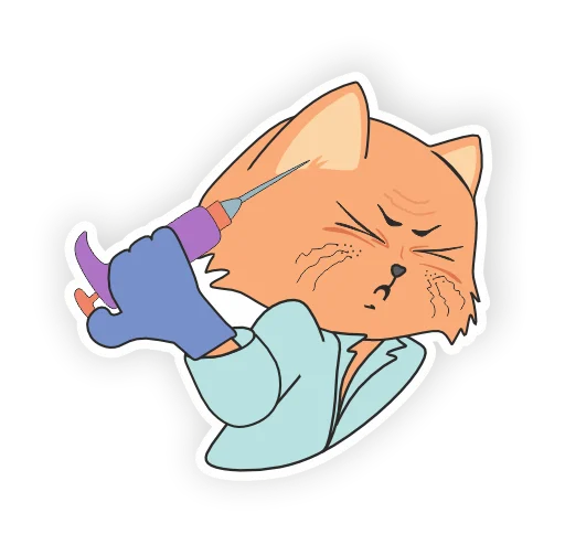 😭 Стикер «LabHub» для Telegram