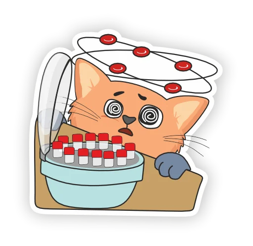😵‍💫 Стикер «LabHub» для Telegram