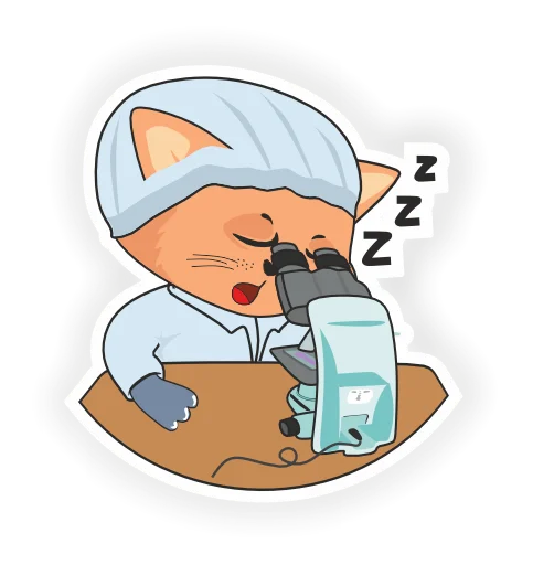 😴 Стикер «LabHub» для Telegram