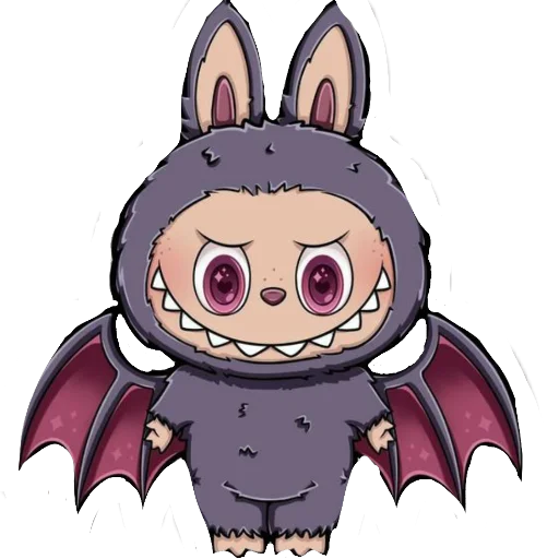 🦇 Стикер «Лабубу» для Telegram