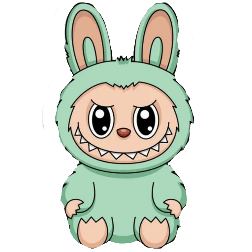 🥰 Стикер «Лабубу» для Telegram