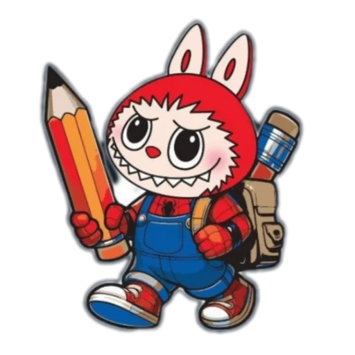 📖 Стикер «LABUBU LOVERS ITALIA» для Telegram