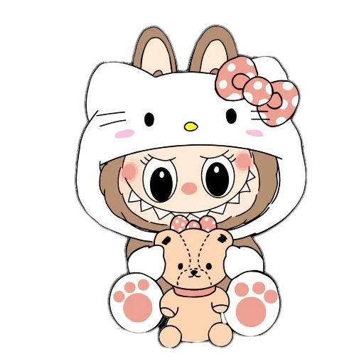 👂 Стикер «LABUBU LOVERS ITALIA» для Telegram