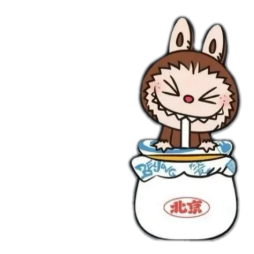 🍽 Стикер «LABUBU LOVERS ITALIA» для Telegram
