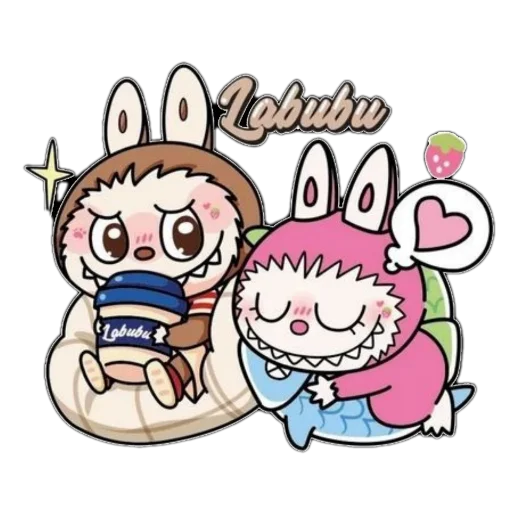 👄 Стикер «LABUBU LOVERS ITALIA» для Telegram