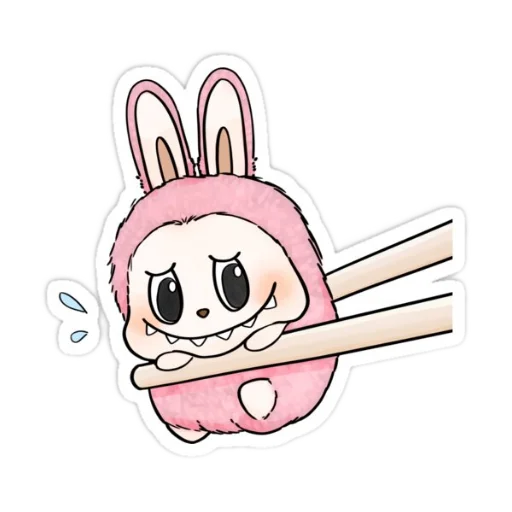 👄 Стикер «LABUBU LOVERS ITALIA» для Telegram