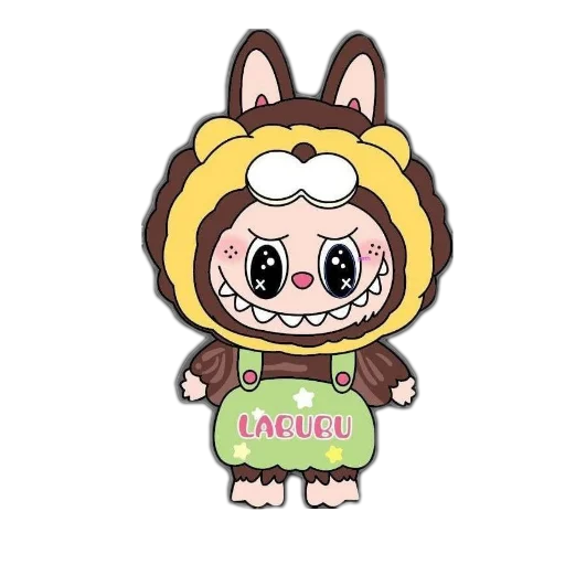 👂 Стикер «LABUBU LOVERS ITALIA» для Telegram