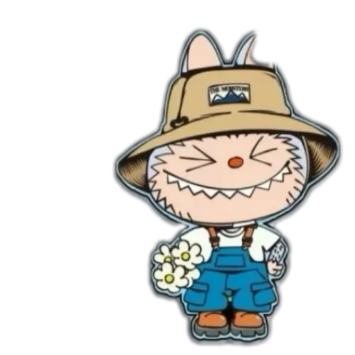 🎩 Стикер «LABUBU LOVERS ITALIA» для Telegram