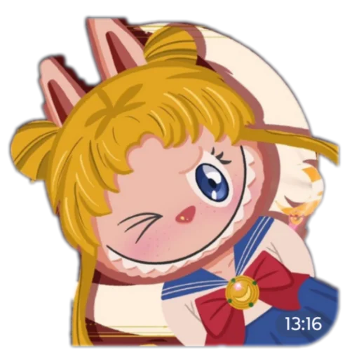 ✋ Стикер «LABUBU LOVERS ITALIA» для Telegram