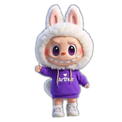 🧸 Стикер «LABUBU LOVERS ITALIA» для Telegram