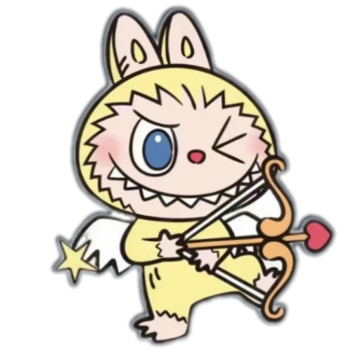 🔳 Стикер «LABUBU LOVERS ITALIA» для Telegram