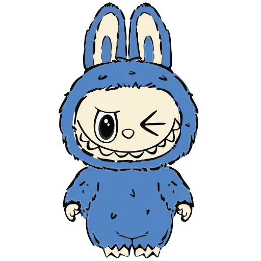 Стикер 2 Labubu #trand #emoji