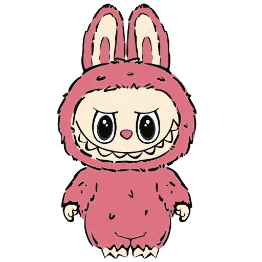 Стикер 4 Labubu #trand #emoji