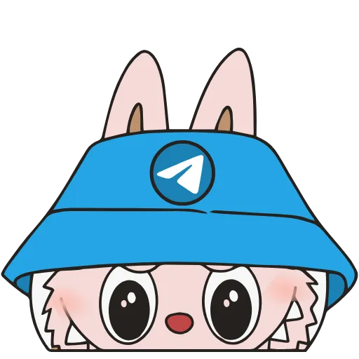 Стикер 45 Labubu #trand #emoji