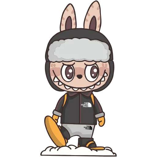 Стикер 19 Labubu #trand #emoji