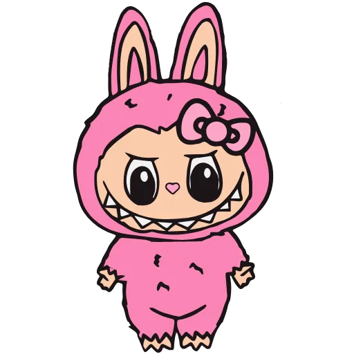 Стикер 12 Labubu #trand #emoji