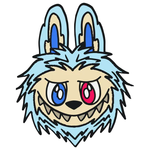 Стикер 21 Labubu #trand #emoji