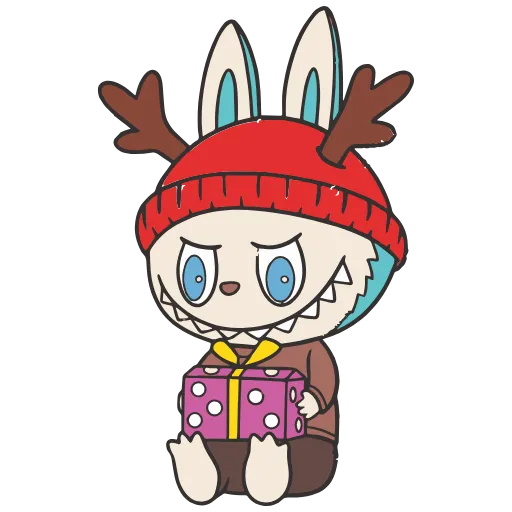 Стикер 27 Labubu #trand #emoji