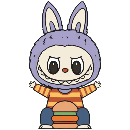 Стикер 54 Labubu #trand #emoji