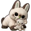 😋 Эмодзи «Лабубу» для Telegram