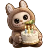 🥳 Эмодзи «Лабубу» для Telegram