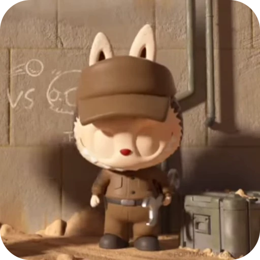 🧦 Стикер «Лабубу» для Telegram