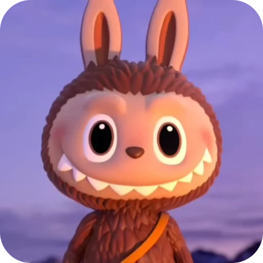 🧦 Стикер «Лабубу» для Telegram