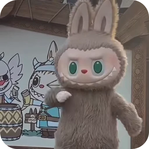 🧦 Стикер «Лабубу» для Telegram