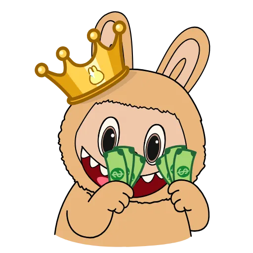 🤑 Стикер «Labubu» для Telegram