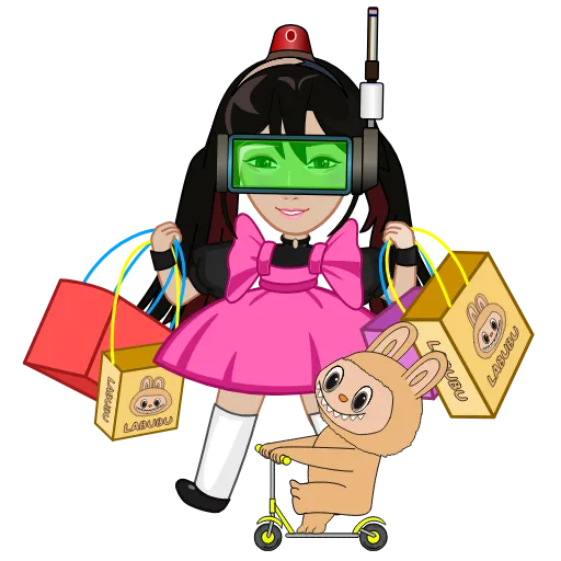 🛍 Стикер «Labubu» для Telegram