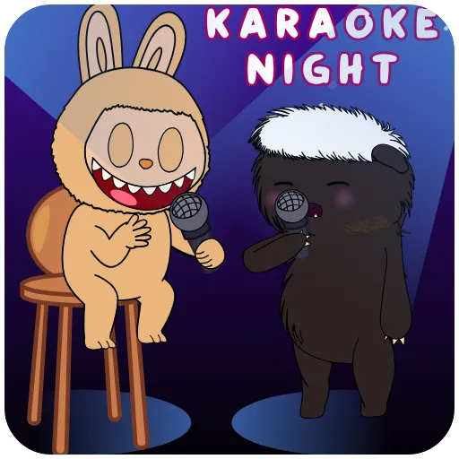 🎤 Стикер «Labubu» для Telegram