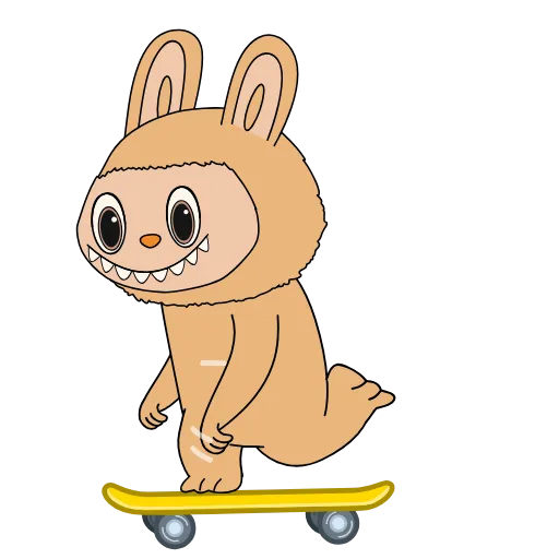 🛹 Стикер «Labubu» для Telegram
