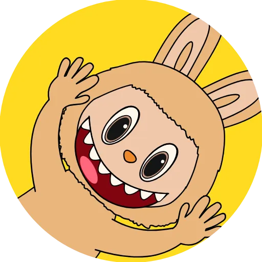 😀 Стикер «Labubu» для Telegram