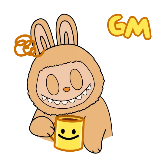 ☕️ Стикер «Labubu» для Telegram