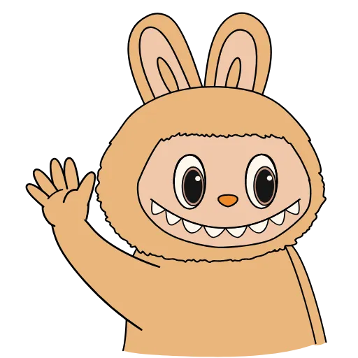 Стикерпак Labubu для Telegram