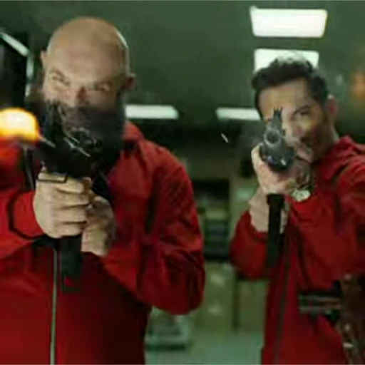 🔫 Стикер «La Casa De Papel» для Telegram