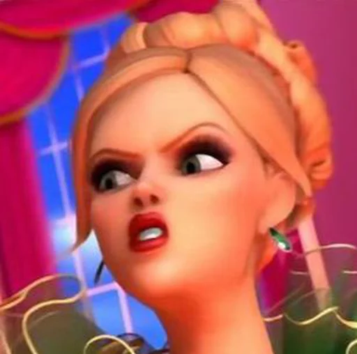 🤪 Стикер «Barbie mix» для Telegram
