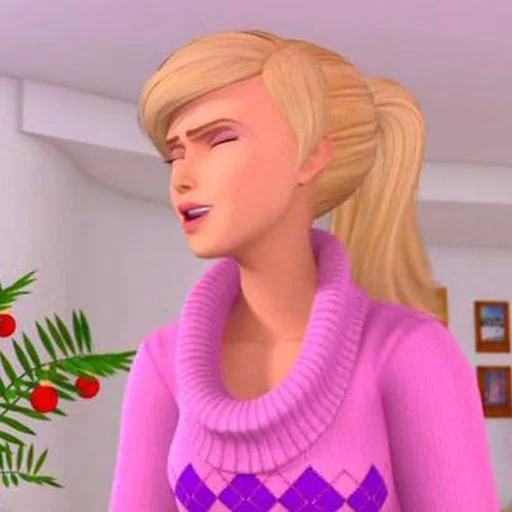 Стикерпак Barbie mix для Telegram