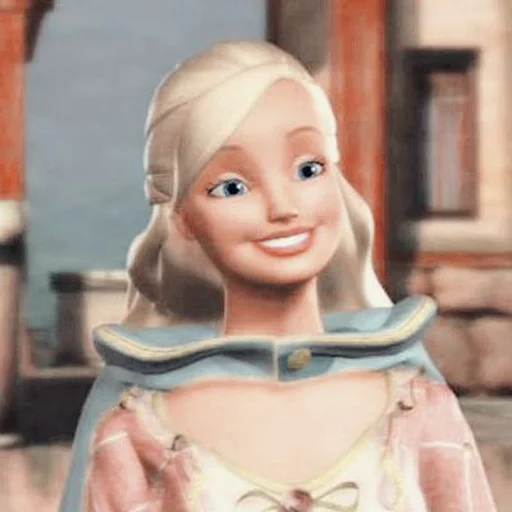 🤪 Стикер «Barbie mix» для Telegram