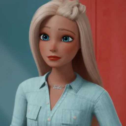 🤪 Стикер «Barbie mix» для Telegram