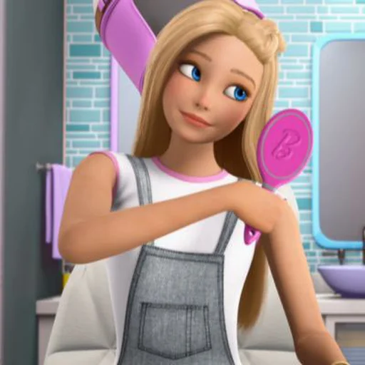 🤪 Стикер «Barbie mix» для Telegram